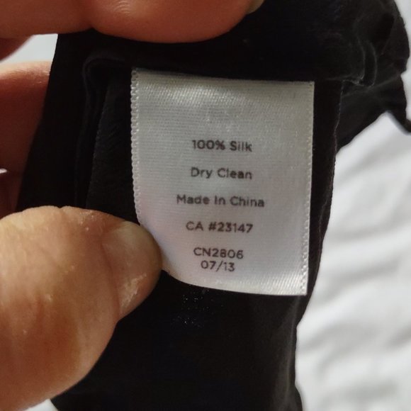 Talbots Silk Blouse Top - Picture 4 of 4